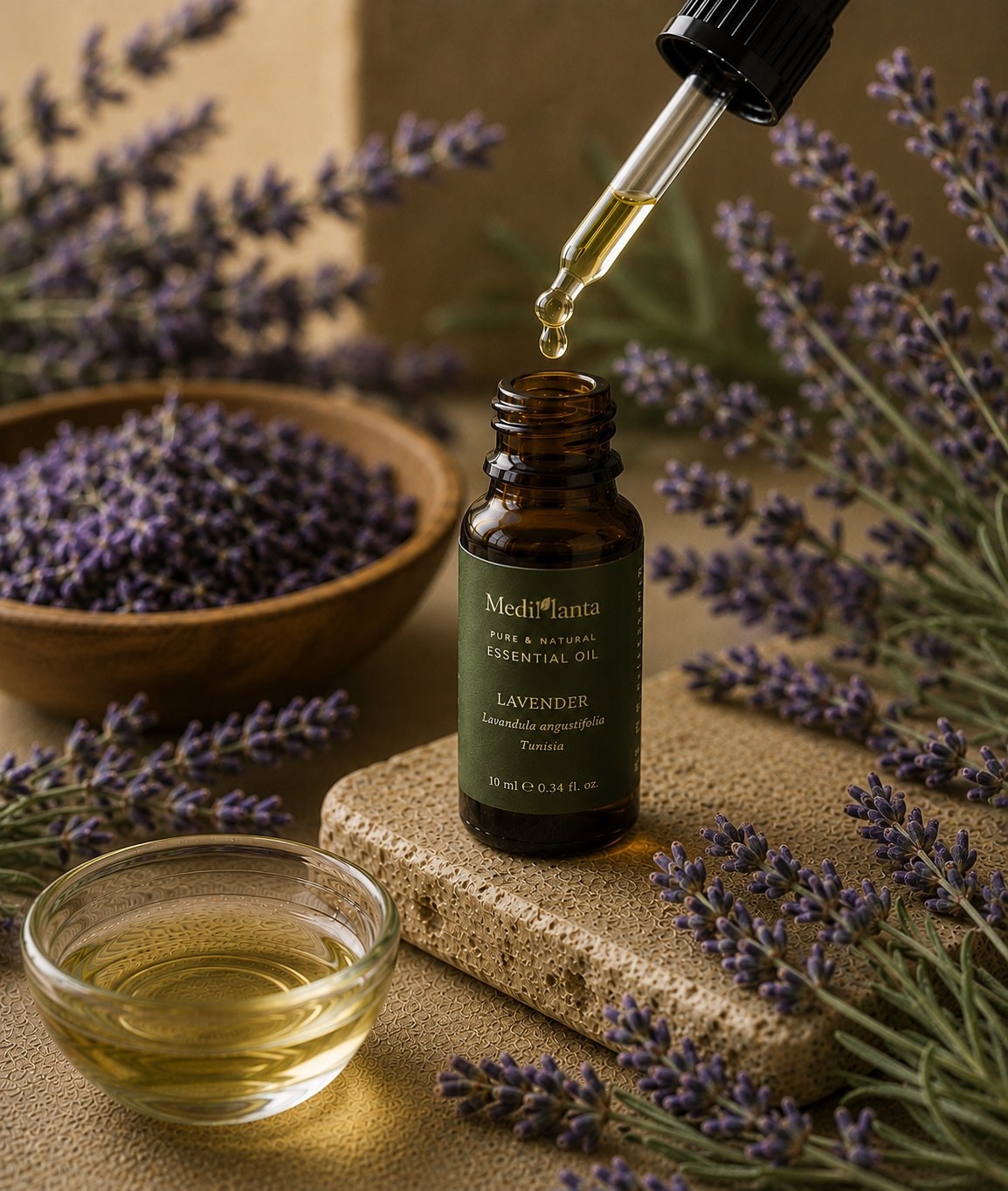 Lavender (French) — Lavandula stoechas