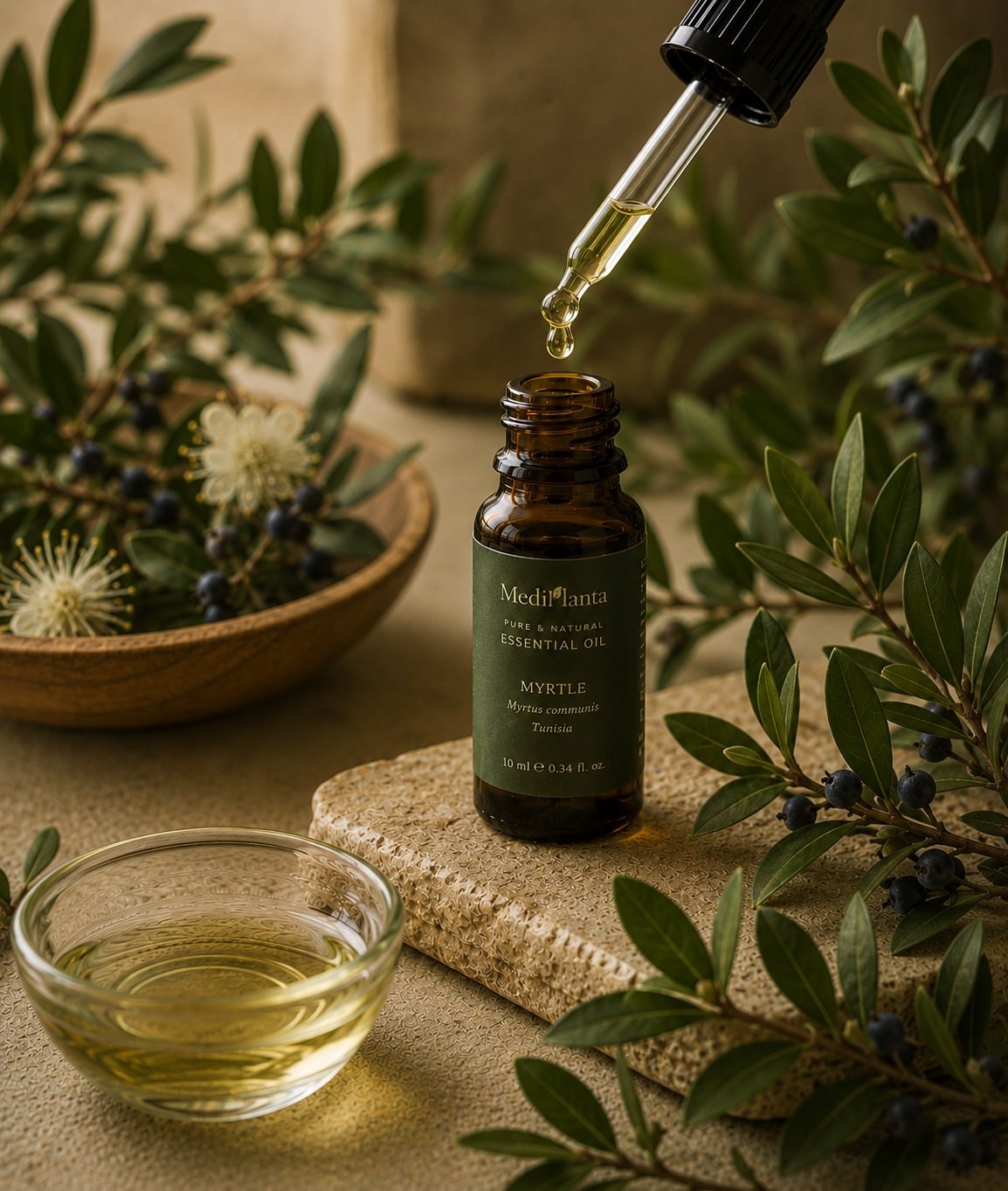 Myrtle — Myrtus communis