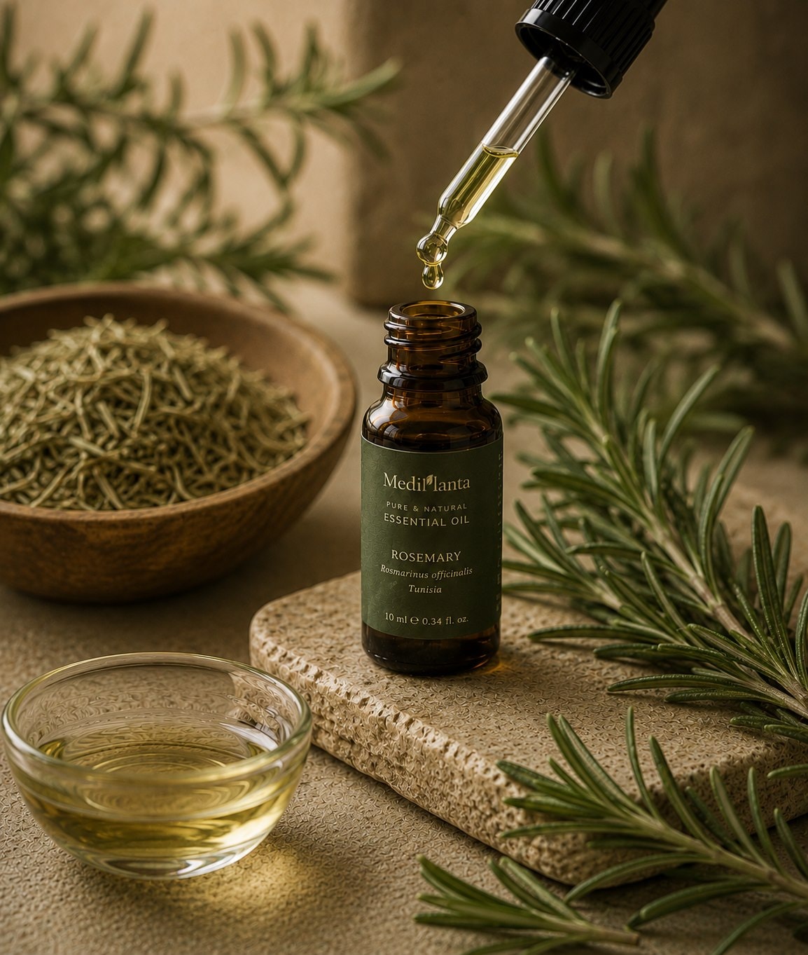 Rosemary — Rosmarinus officinalis / Salvia rosmarinus